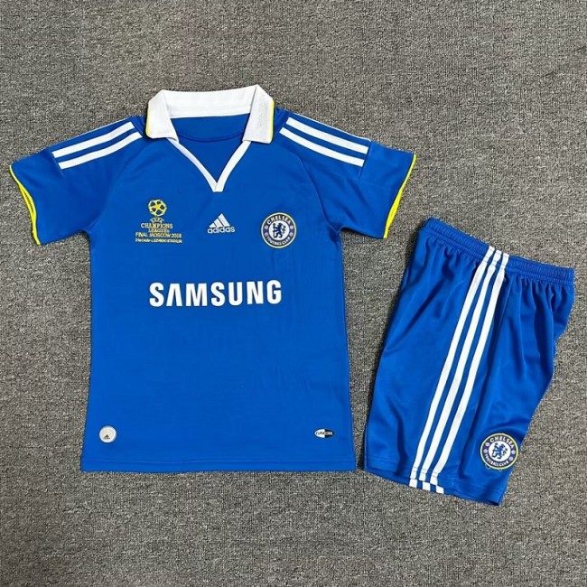 Retro 08/09 Chelsea home kids kit