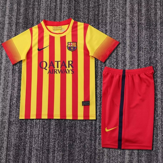 Retro 13/14 Barcelona Away kids kit