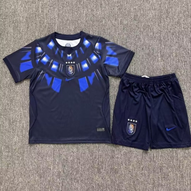 26/27 Uruguay away kids kit