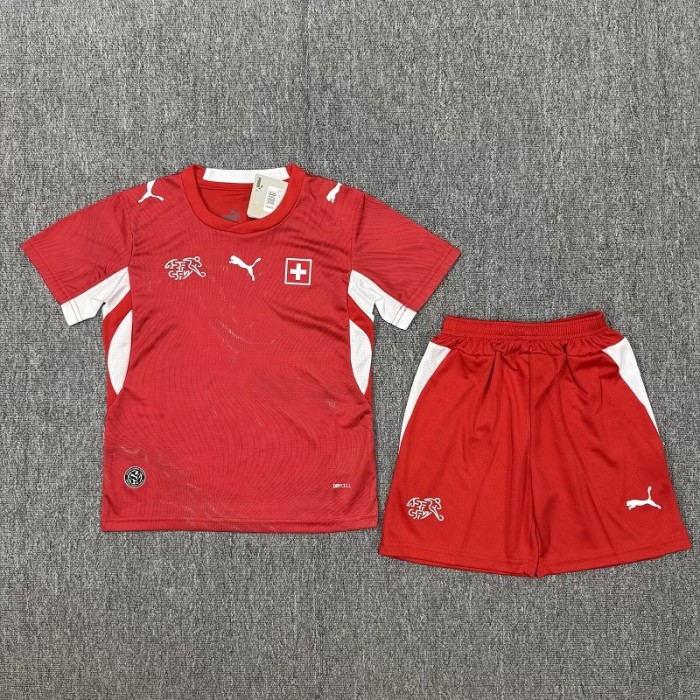 25/26 Switzerland home kids kit