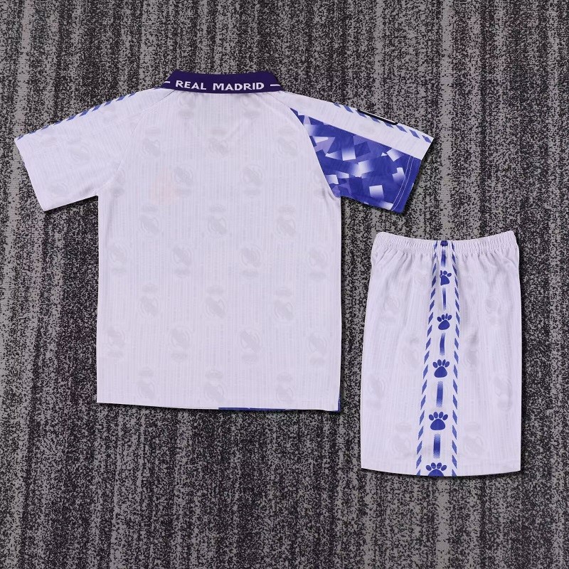 Retro 96/97 Real Madrid third kids kit