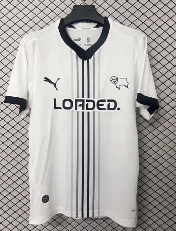 26/27 Derby County home football Jersey