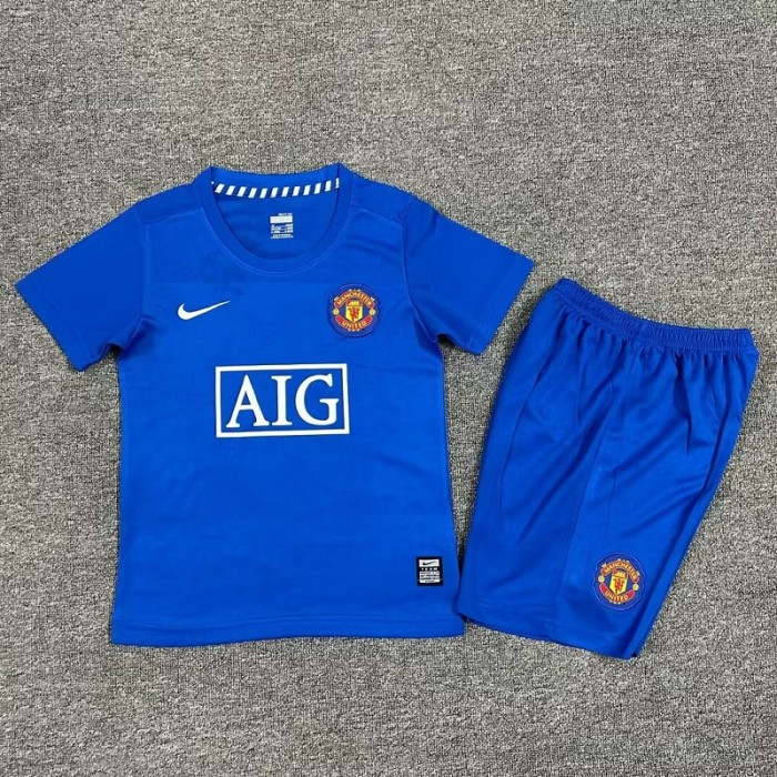 Retro 08/09 Manchester United third kids kit
