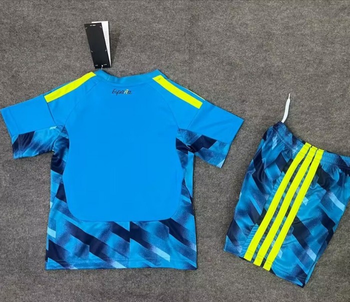 25/26 Spain goalkeeper kids kit