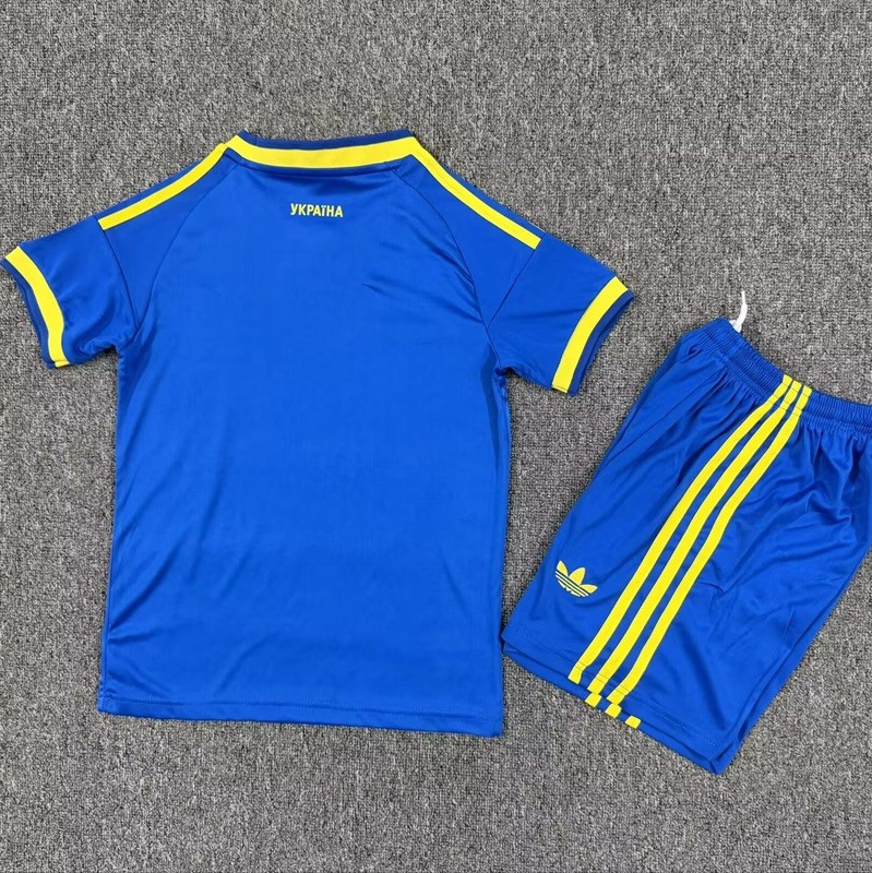 26/27 Ukraine Away kids kit