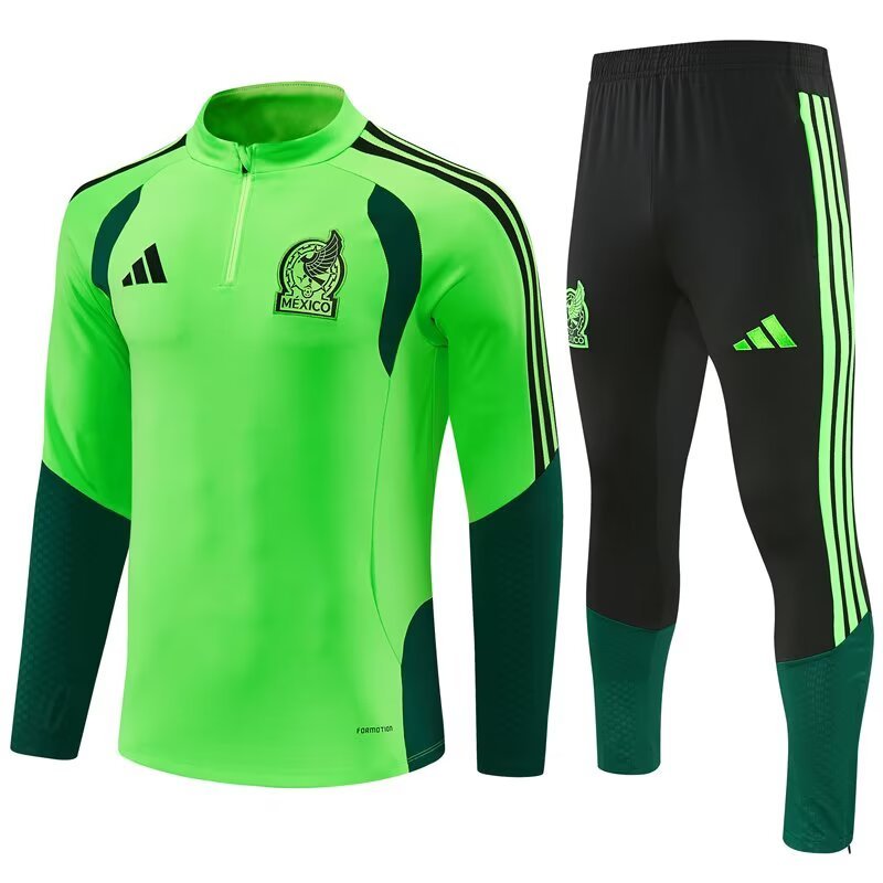 26/27 Mexico kids training suit green