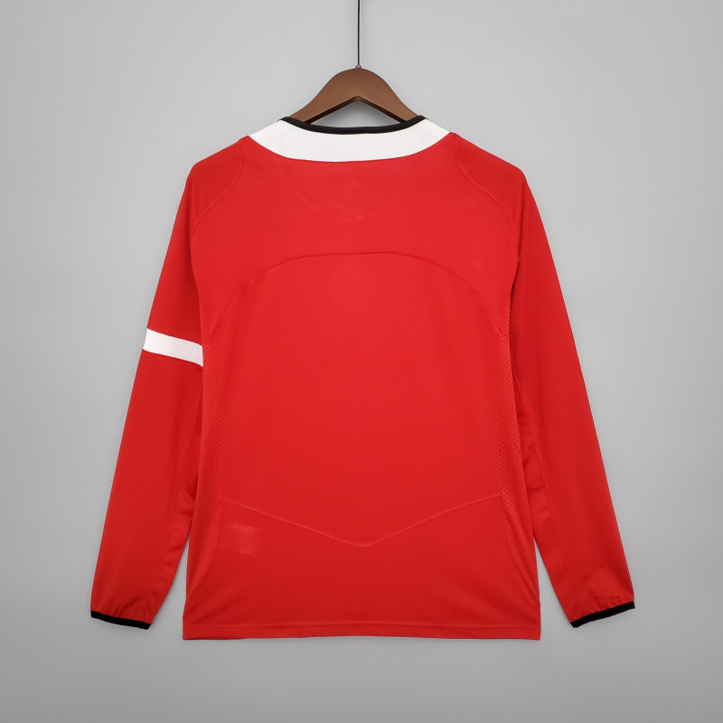 Retro Manchester United long sleeve 04/06 home