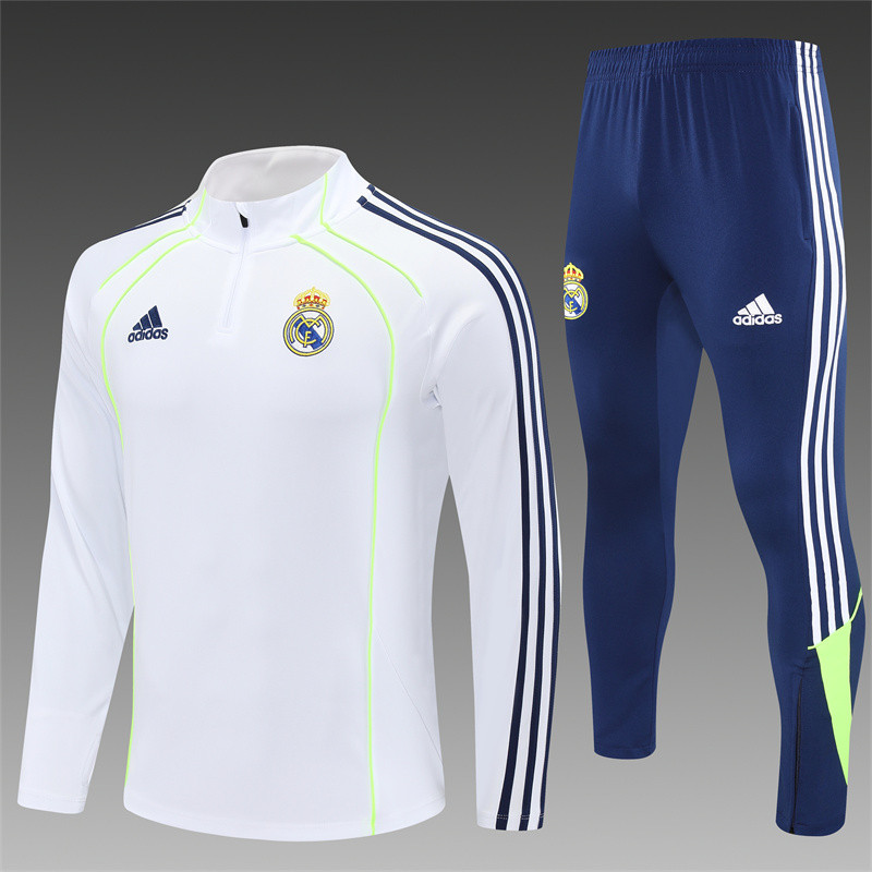 25/26 Real Madrid Kids training suit blue white