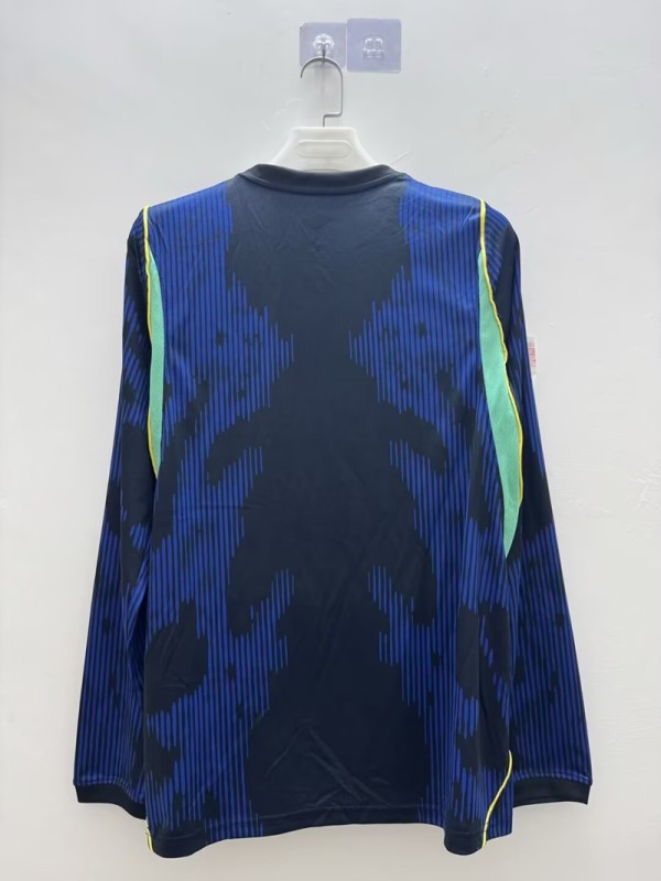 2026 Brazil Away football jersey long sleeves