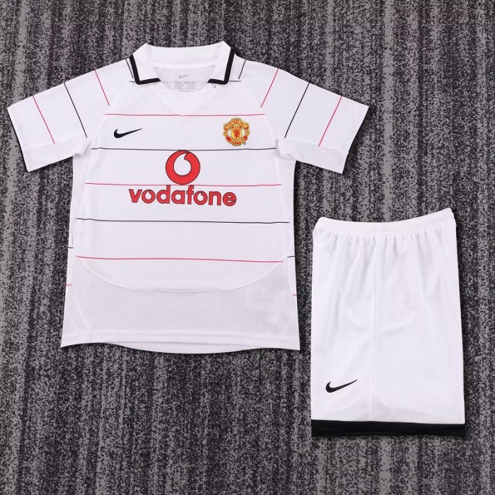 Retro 03/05 Manchester United Away kids kit