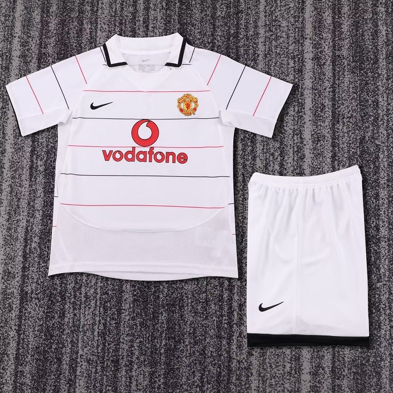 Retro 03/05 Manchester United Away kids kit
