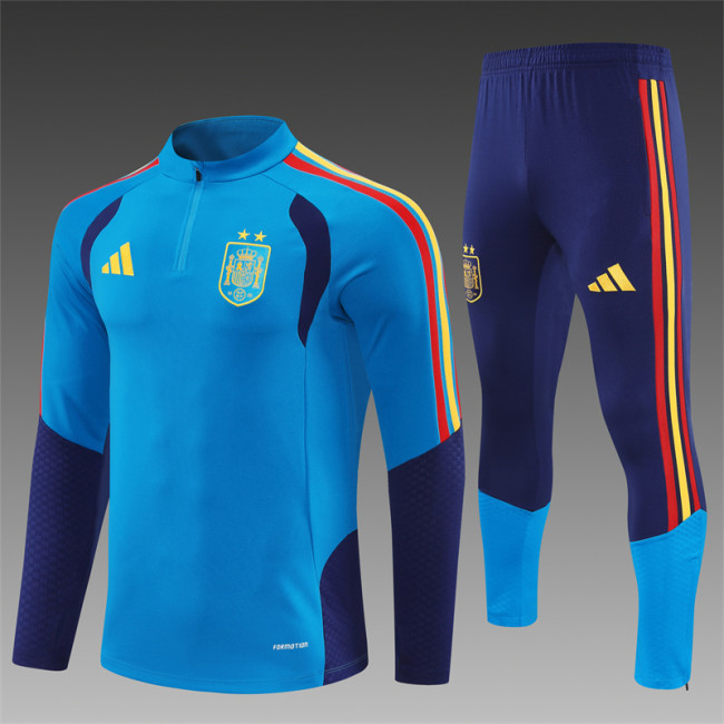 25/26 Spain Adult training suit Royal Blue