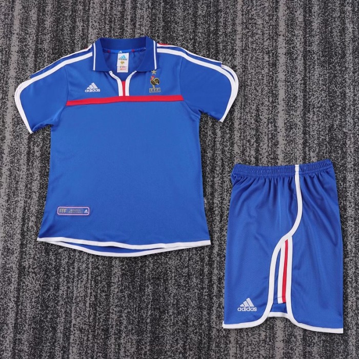 Retro 2000 France home kids kit