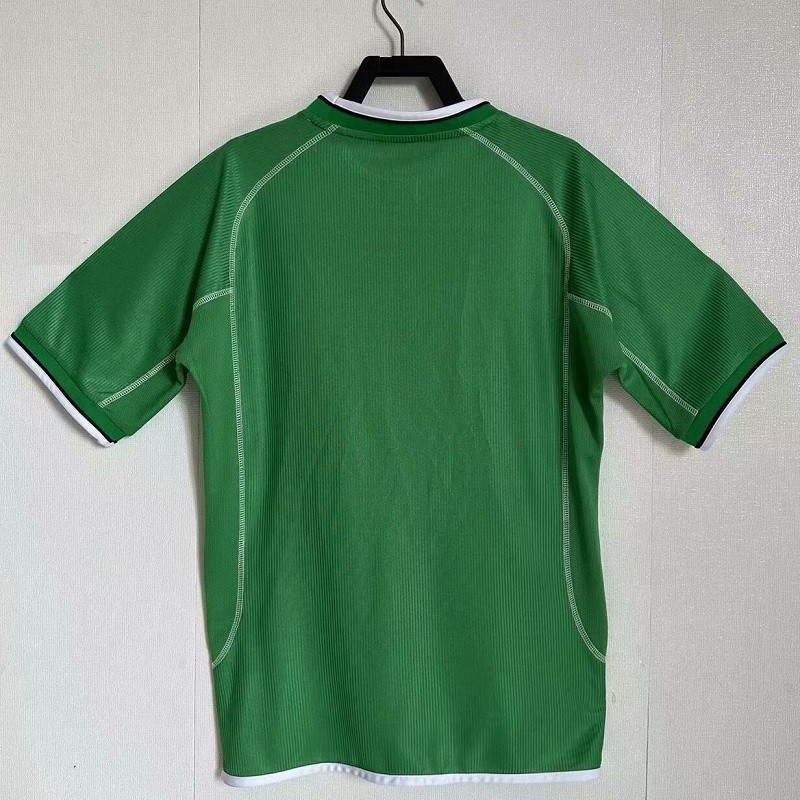 2002 Retro Ireland home football Jersey
