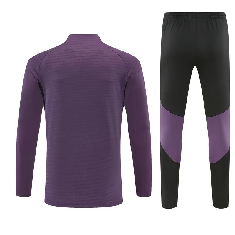 26/27 Manchester United kids training suit purple