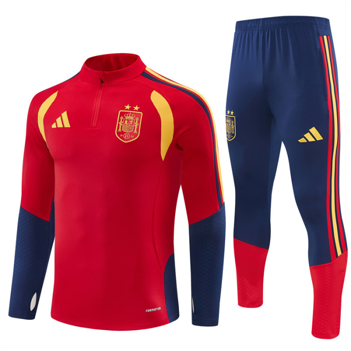 26/27 Spain kids training suit red