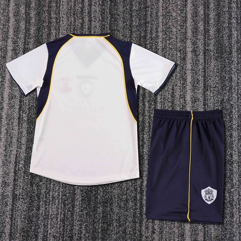 Retro 01/02 liverpool Away kids kit