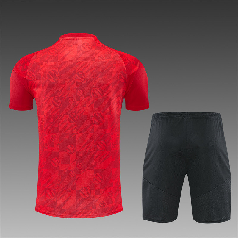26/27 Liverpool Short sleeve training suit red