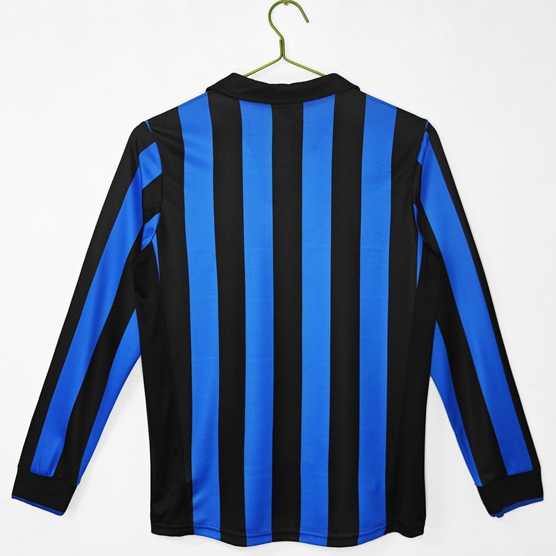 Retro 98/99 Inter Milan home football Jersey Long sleeves
