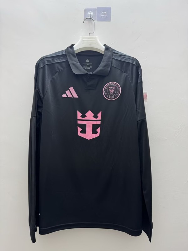 26/27 Inter Miami Away football Jersey long sleeves