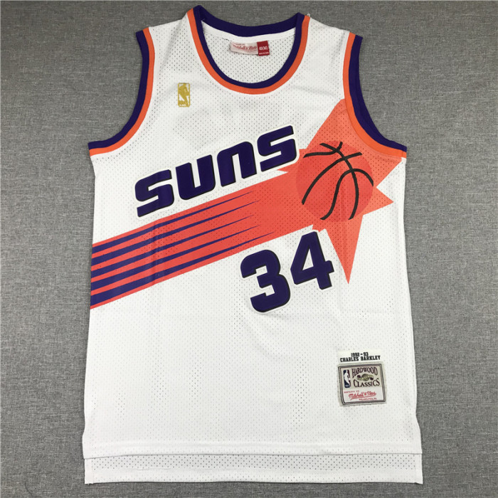 NBA  Phoenix Suns #34 Barkley Basketball Jersey