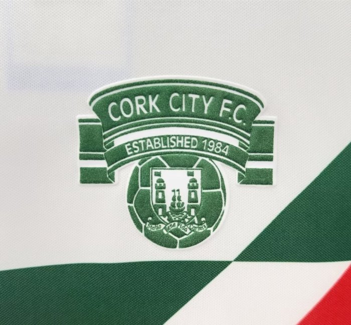 Retro 88/89 Cork City home football jersey