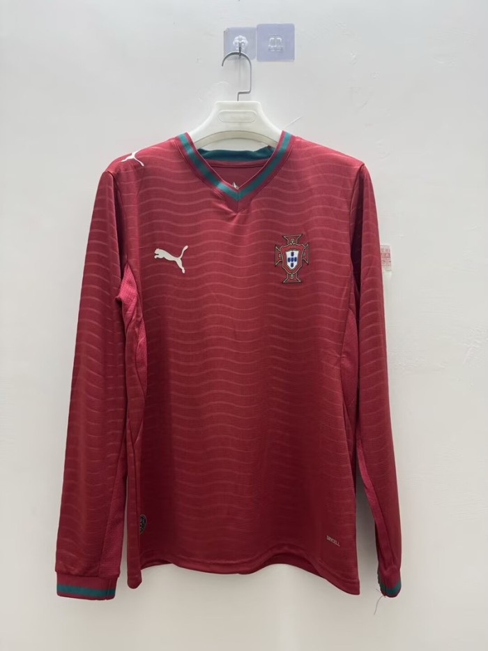 2026 Portugal home football Jersey long sleeves