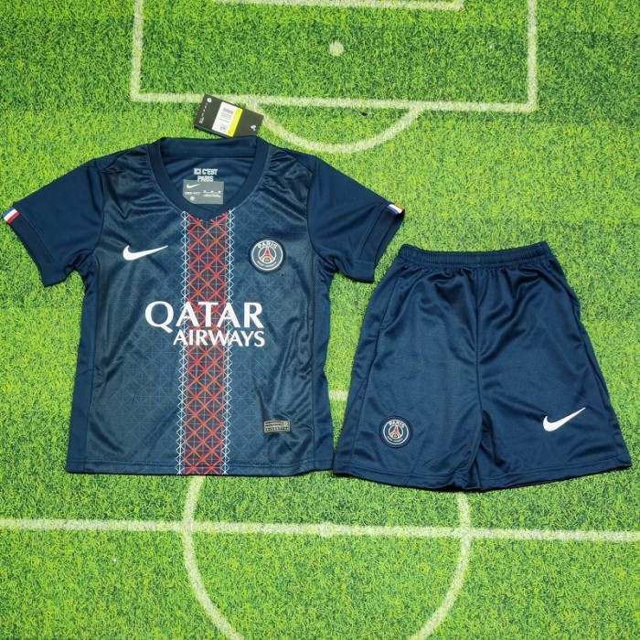 25/26 PSG Paris home kids kit