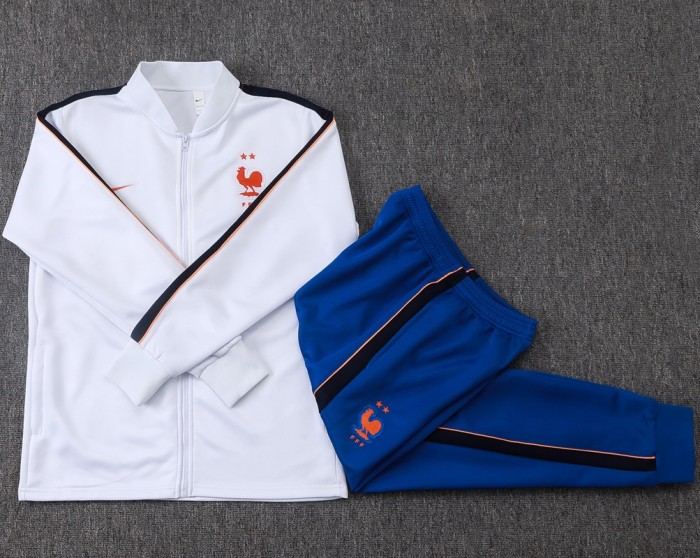 26/27 France kids jacket white