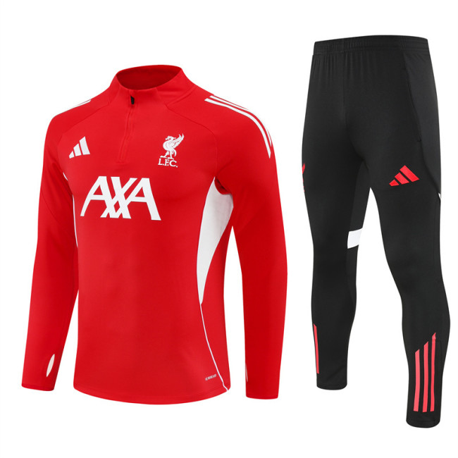 25/26 Liverpool kids training suit red