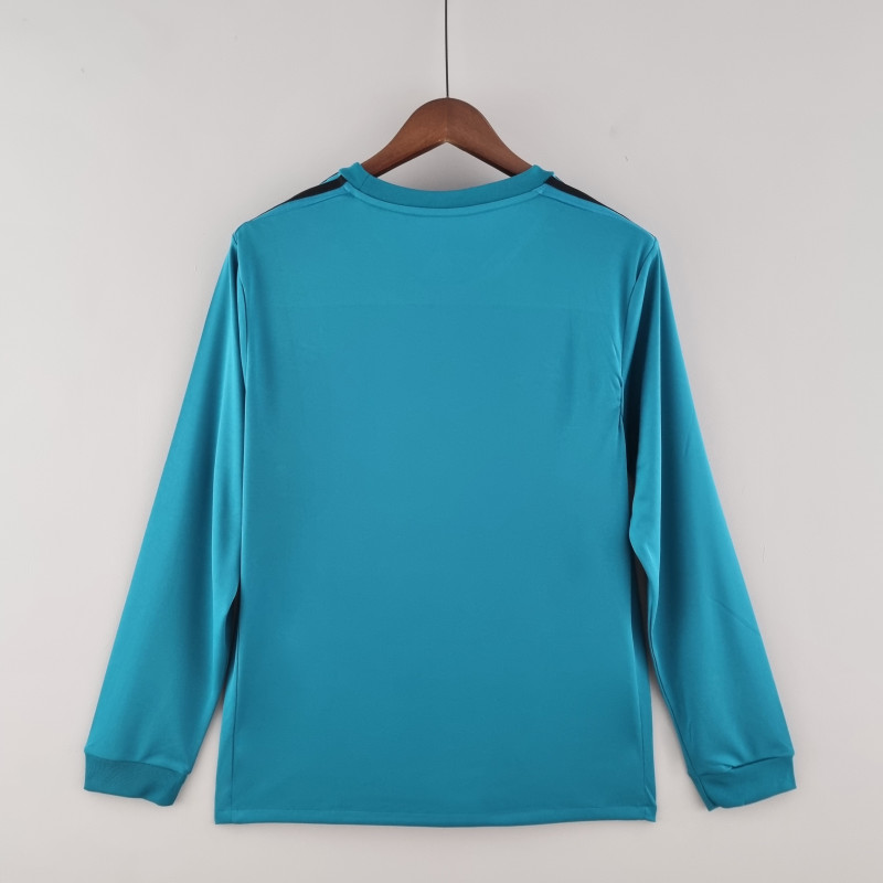 Retro Real Madrid 17/18 long sleeve third away