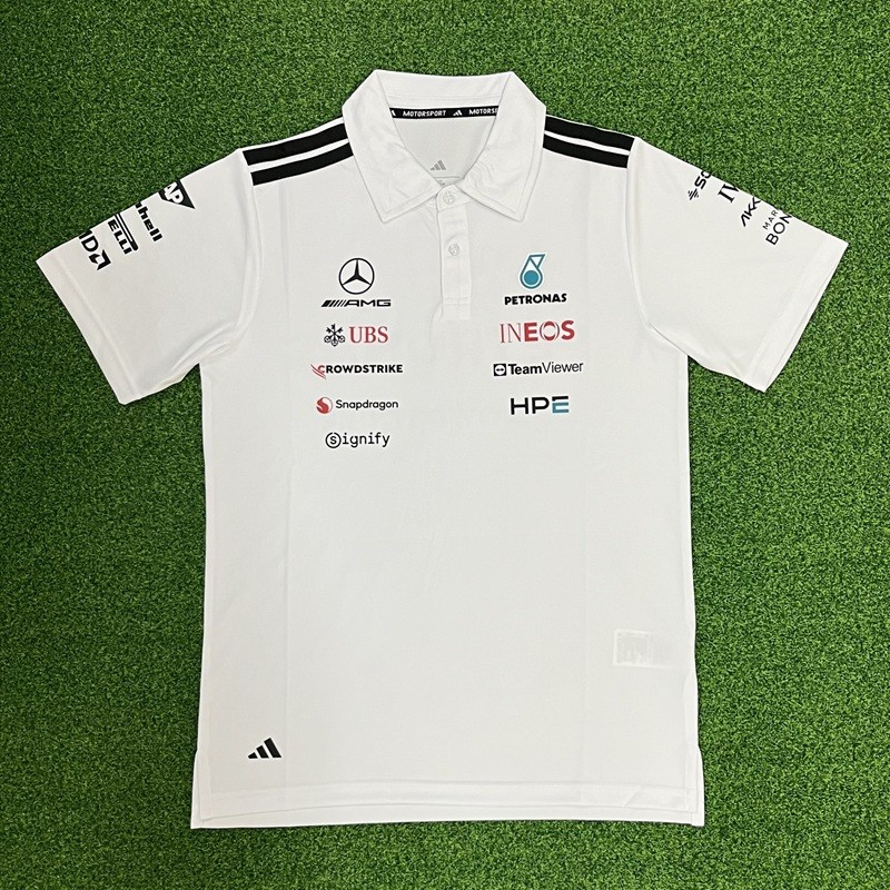 2026 Mercedes F1 Polo white