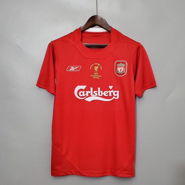Retro 2005 Liverpool Champions League version home