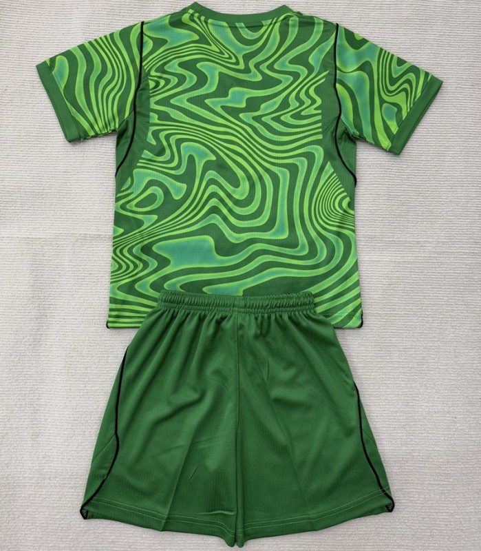 26/27 Brazil goalkeeper kids kit green