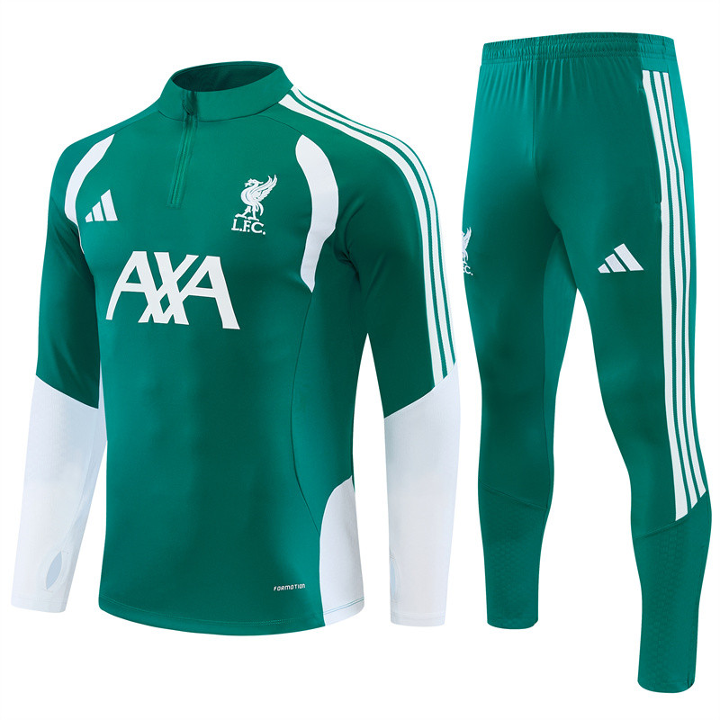 26/27 Liverpool kids training suit green