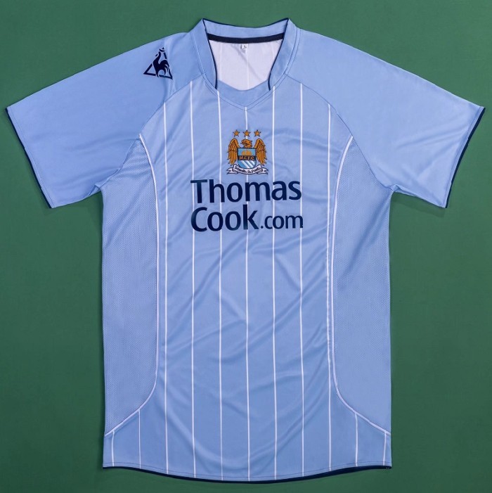 Retro 07/08 Manchester City Home football Jersey