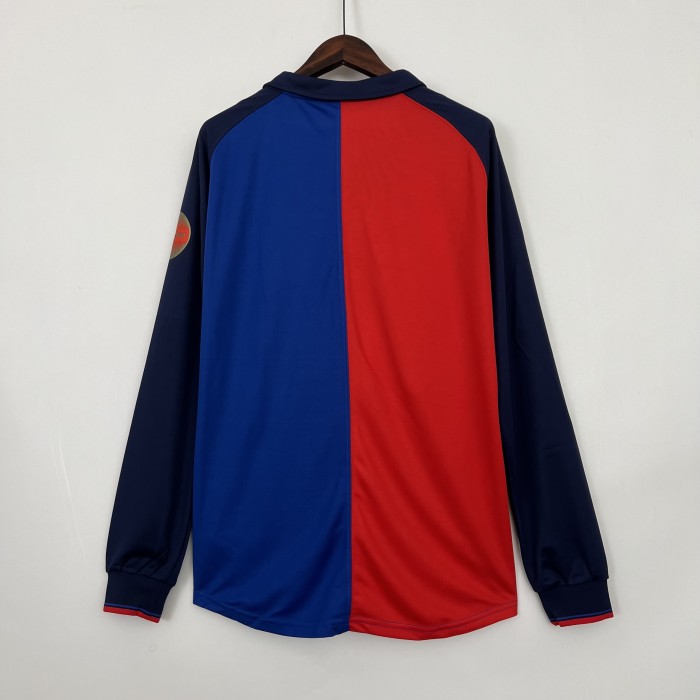 Retro Long Sleeve Barcelona 100th Anniversary Home