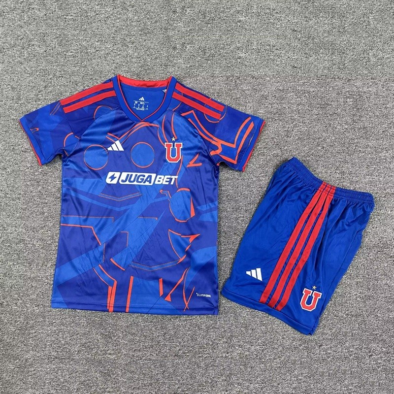 26/27 Club Universidad de Chile home kids kit