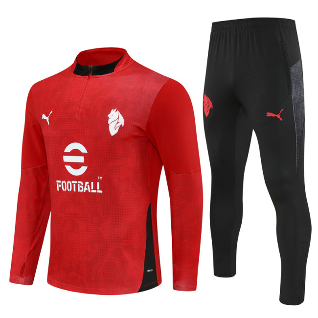 25/26 AC Milan kids training suit red