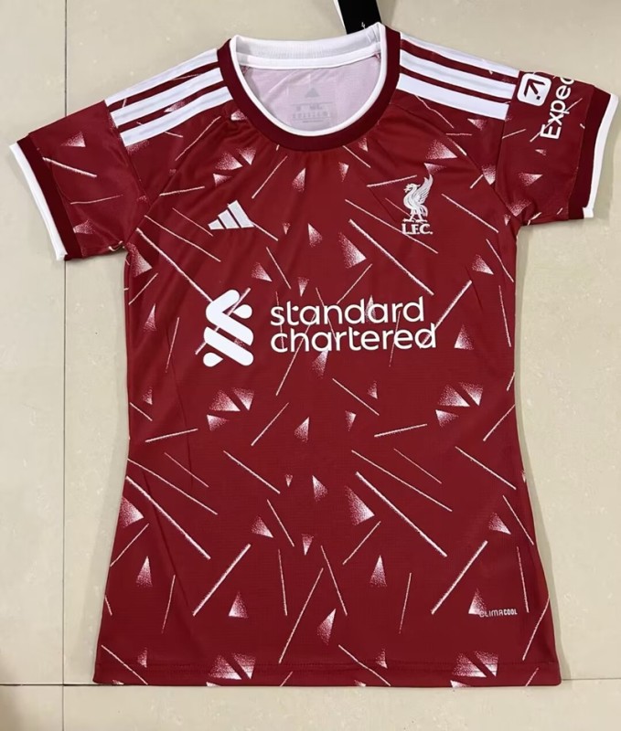26/27 liverpool home women's football Jersey