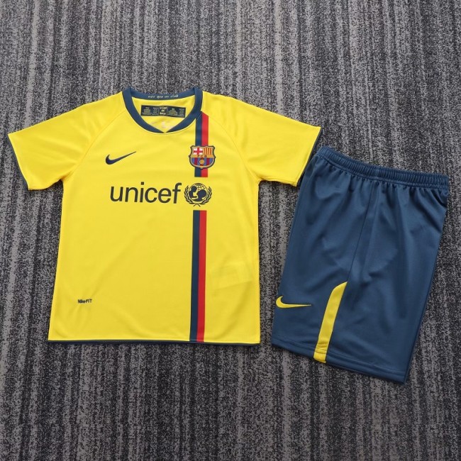 Retro 08/09 Barcelona Away kids kit