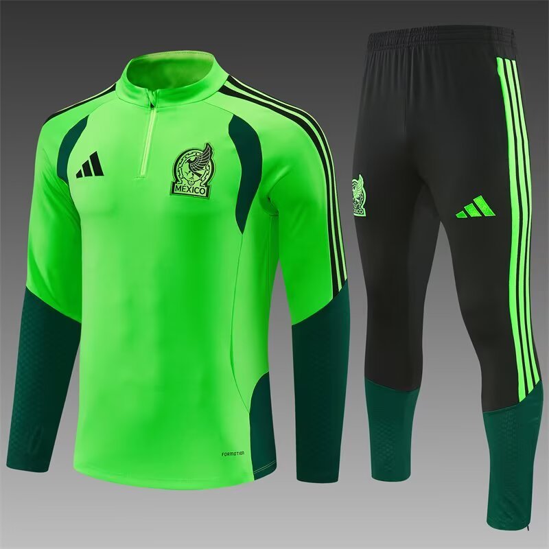 26/27 Mexico Adult training suit green