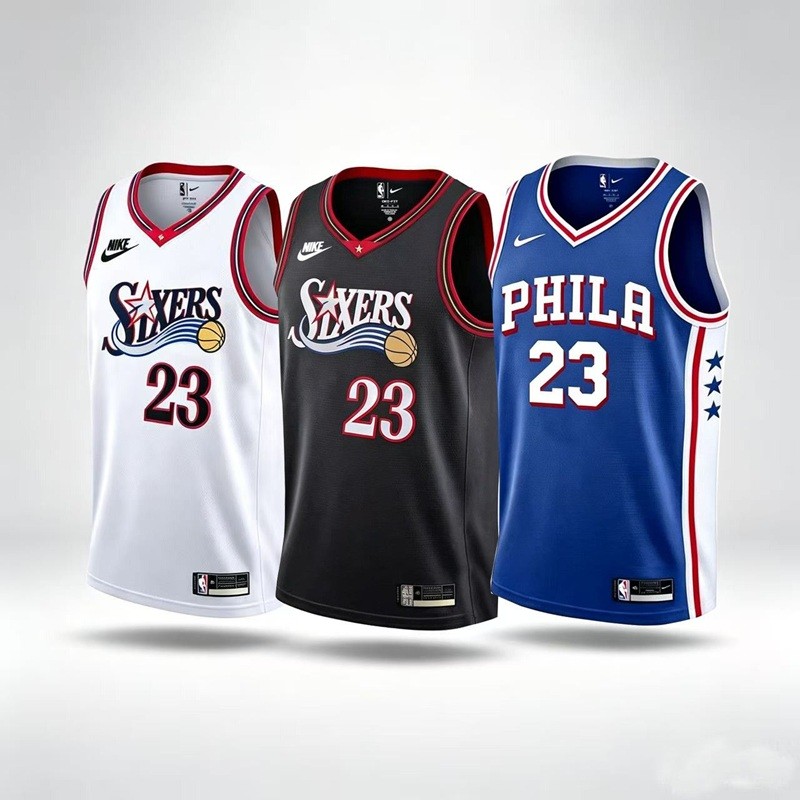 NBA Philadelphia 76ers JAMES #23 Basketball Jersey