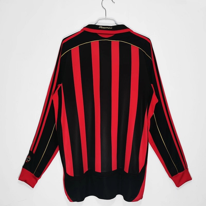 Retro 06/07 AC milan home Long sleeve
