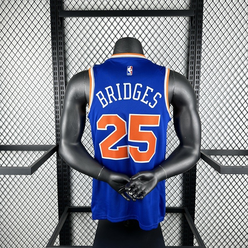 NBA New York Knicks BRIDGES #25 Basketball Jersey