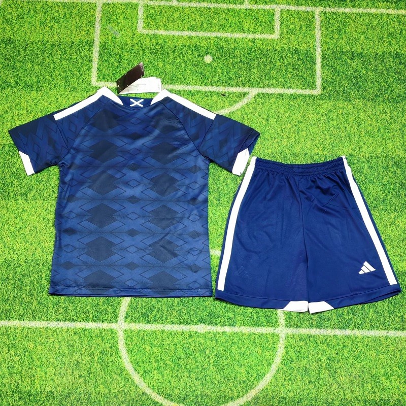 25/26 Scotland home kids kit
