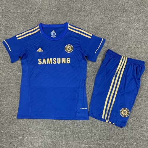 Retro 12/13 Chelsea home kids kit