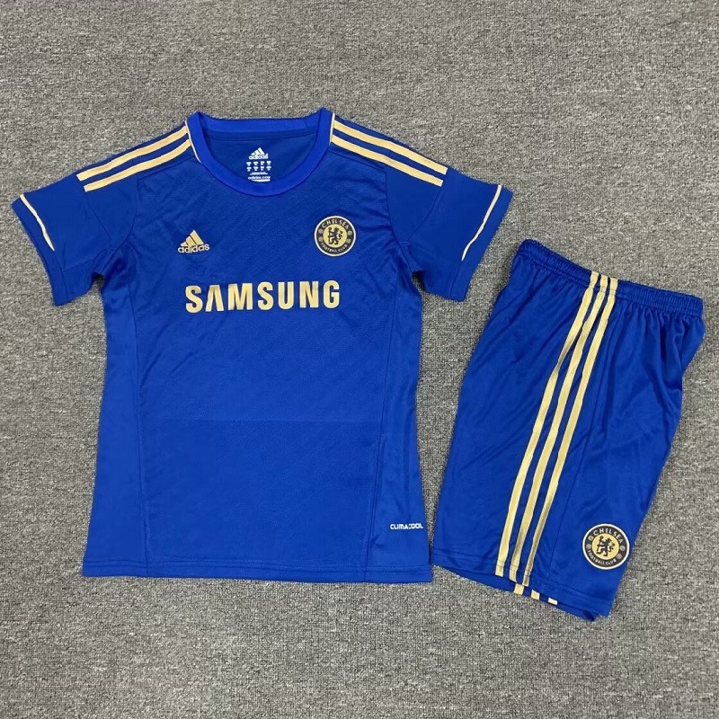 Retro 12/13 Chelsea home kids kit