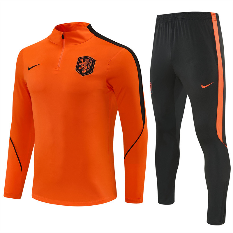 26/27 Netherlands kids training suit orange