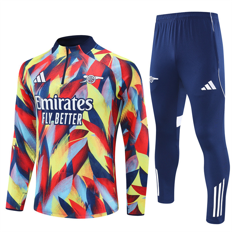 25/26 Arsenal training Adult suit Yellow red